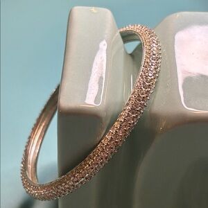 Dazzling Silver Crystal Bracelet